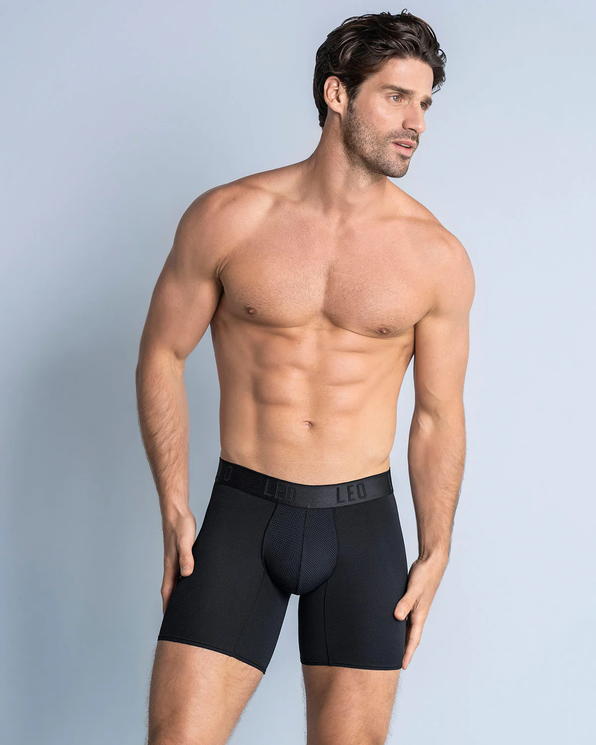 Bóxer deportivo con bolsillo lateral en microfibra - Image 4