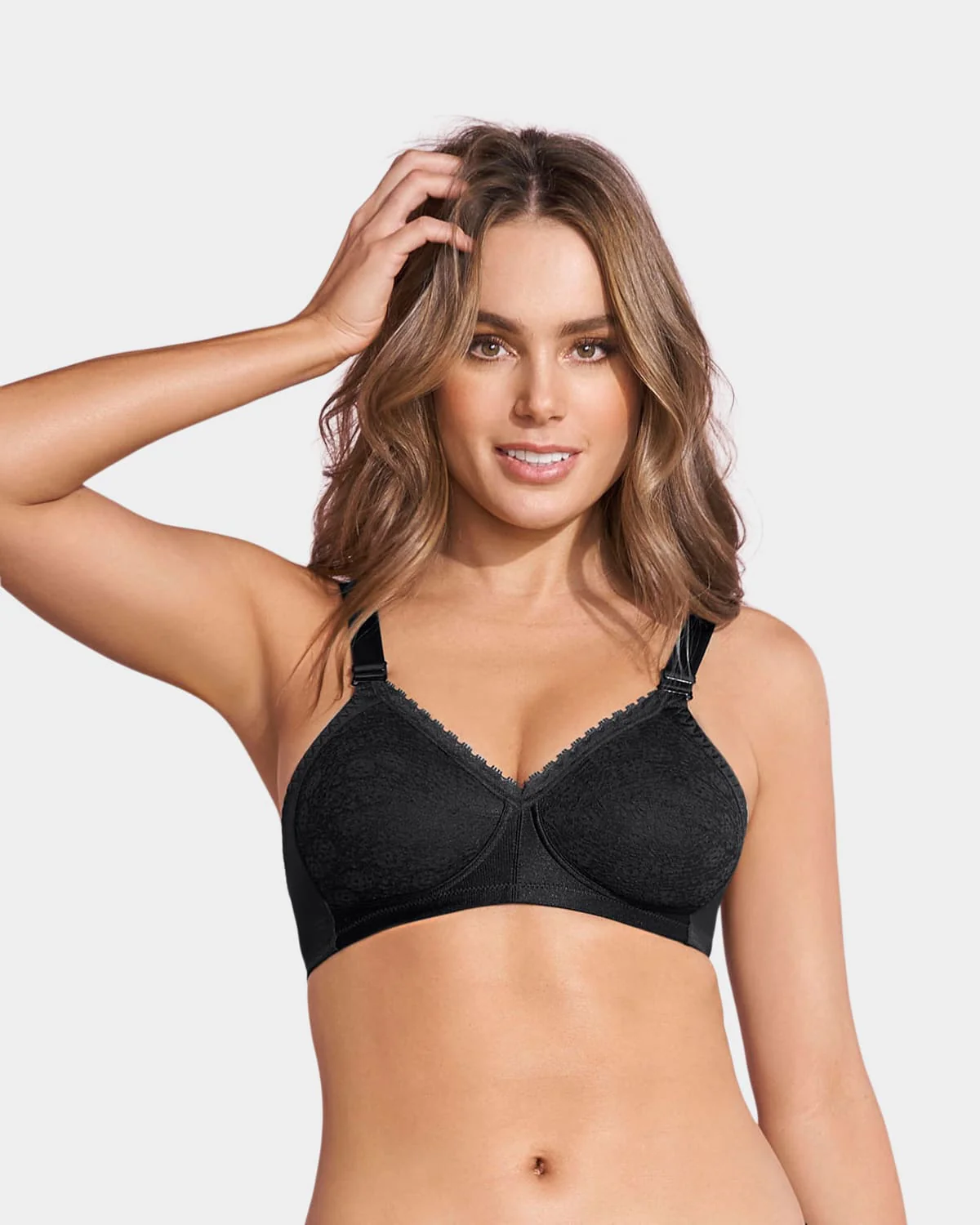 Brasier clásico sin arco con copas en encaje - Image 10
