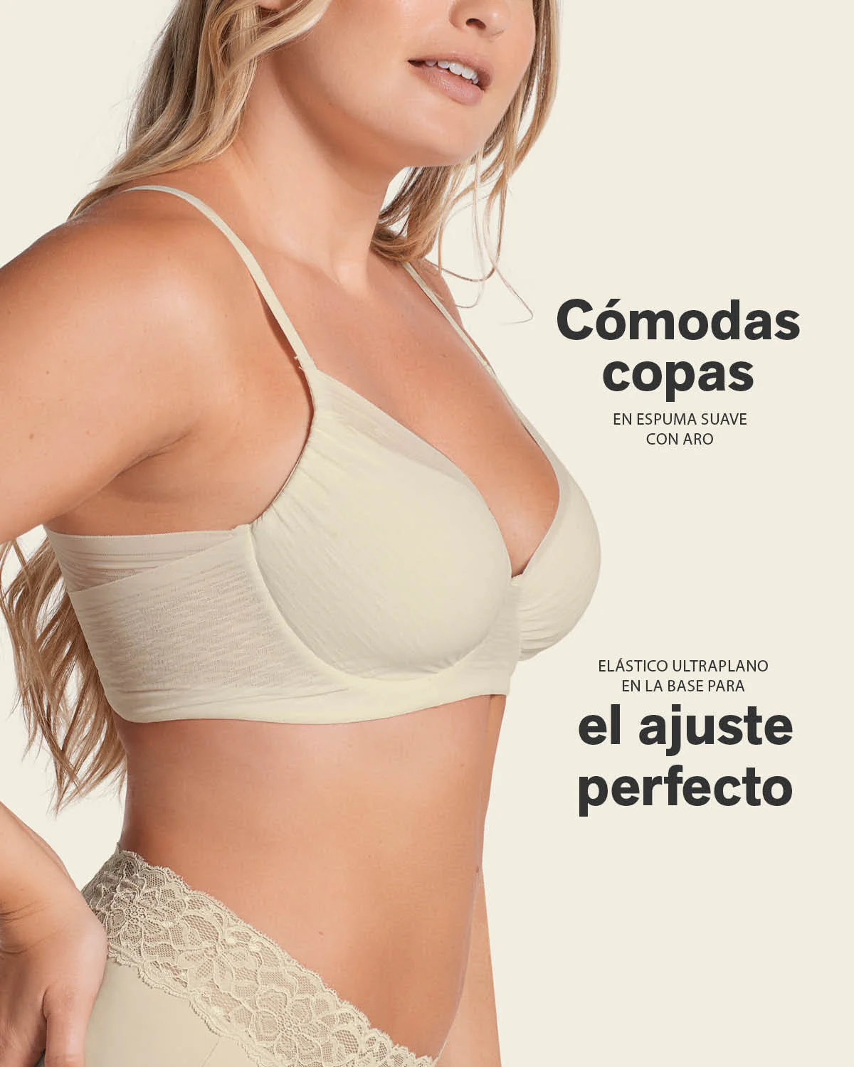 Brasier con cubrimiento total del busto Comfort Fit - Image 15