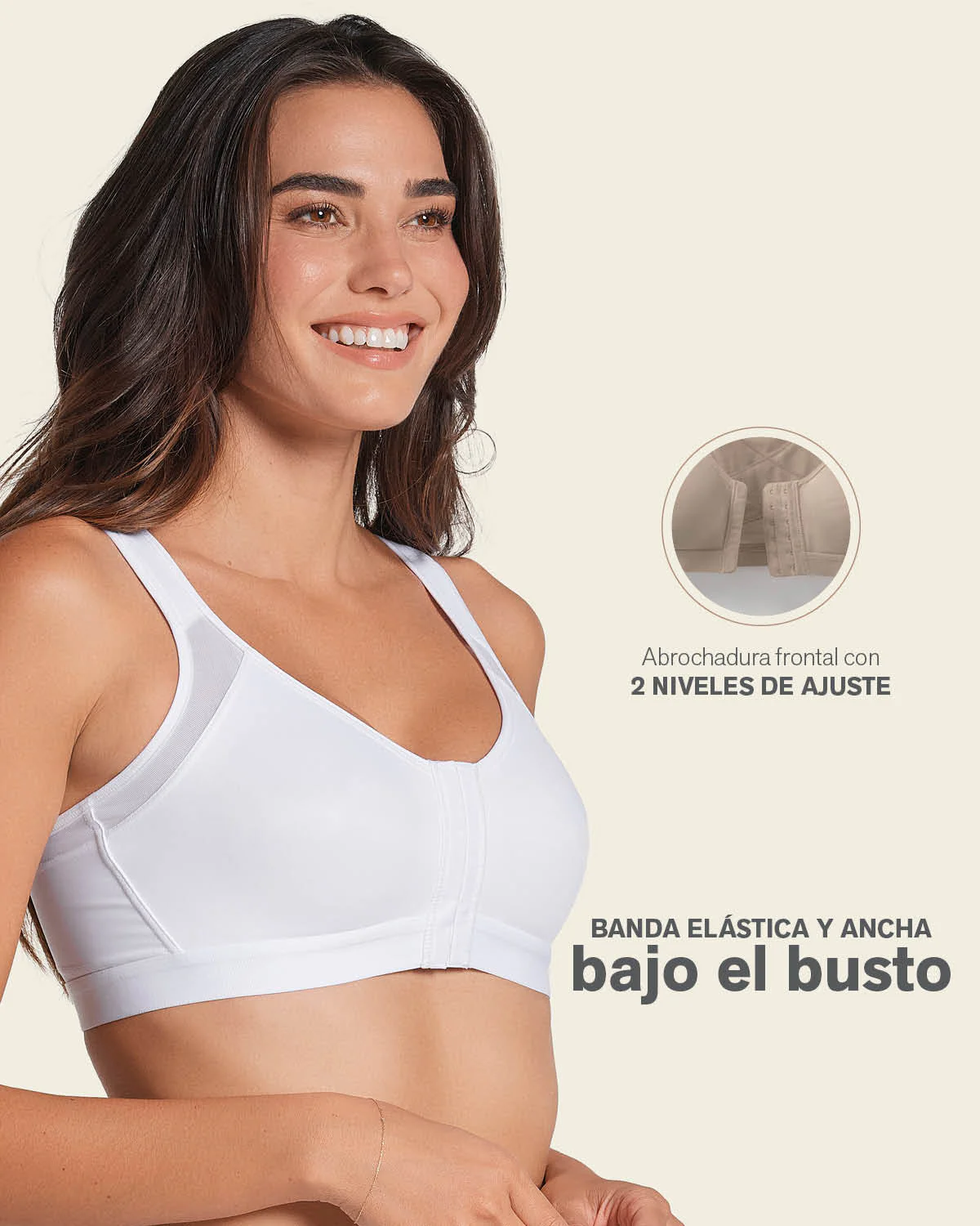 Brasier facilitador de postura con control de volumen del busto Multi/Functional - Image 8