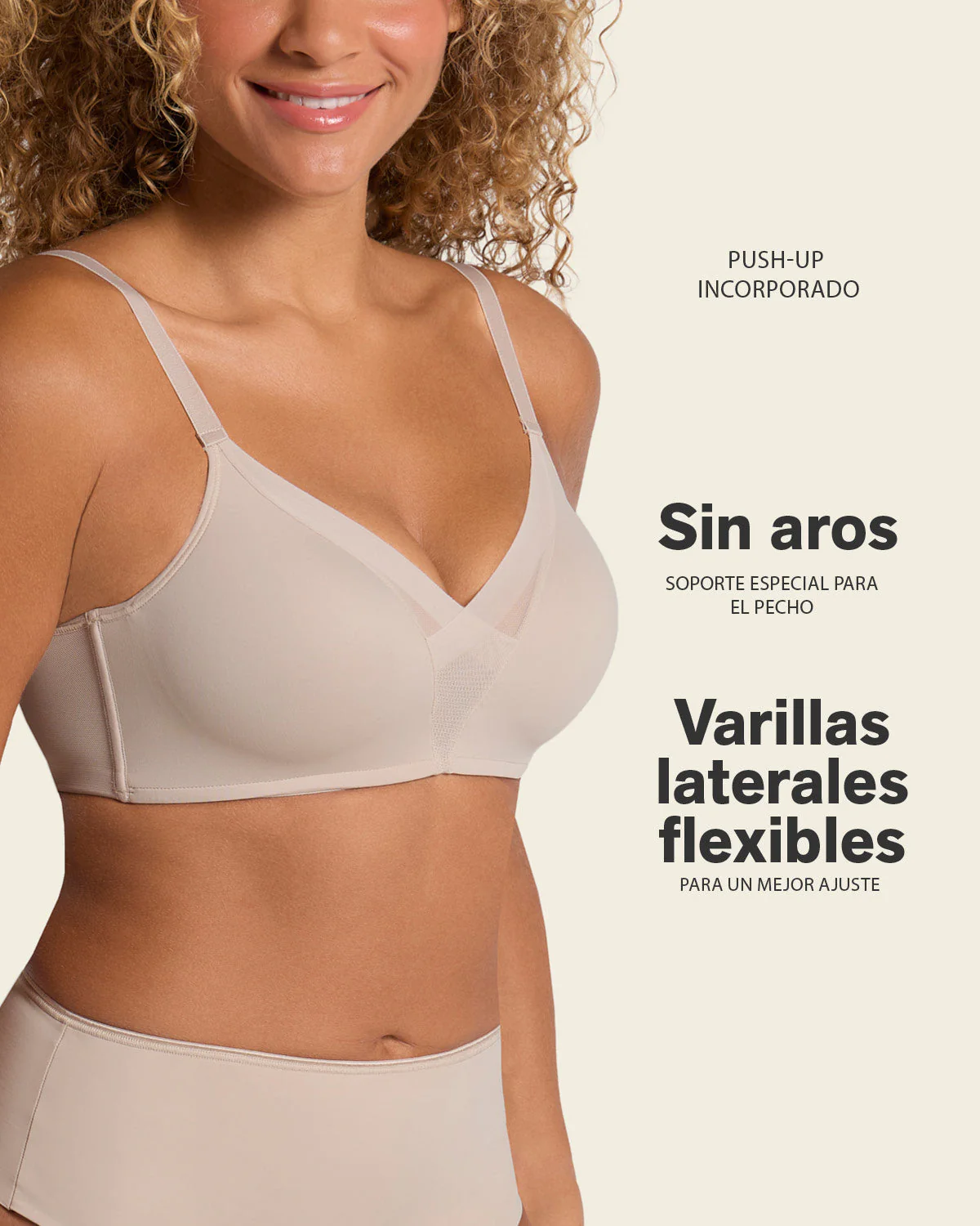 Brasier sin arco de realce alto incorporado Magical Bra - Image 20