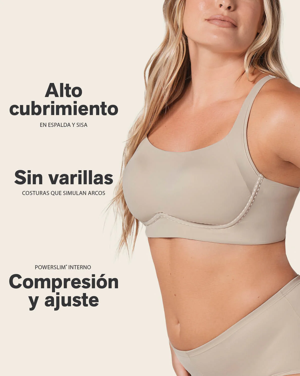 Brasier sin arco ultracómodo de alto soporte y cubrimiento Everyday Bra - Image 29