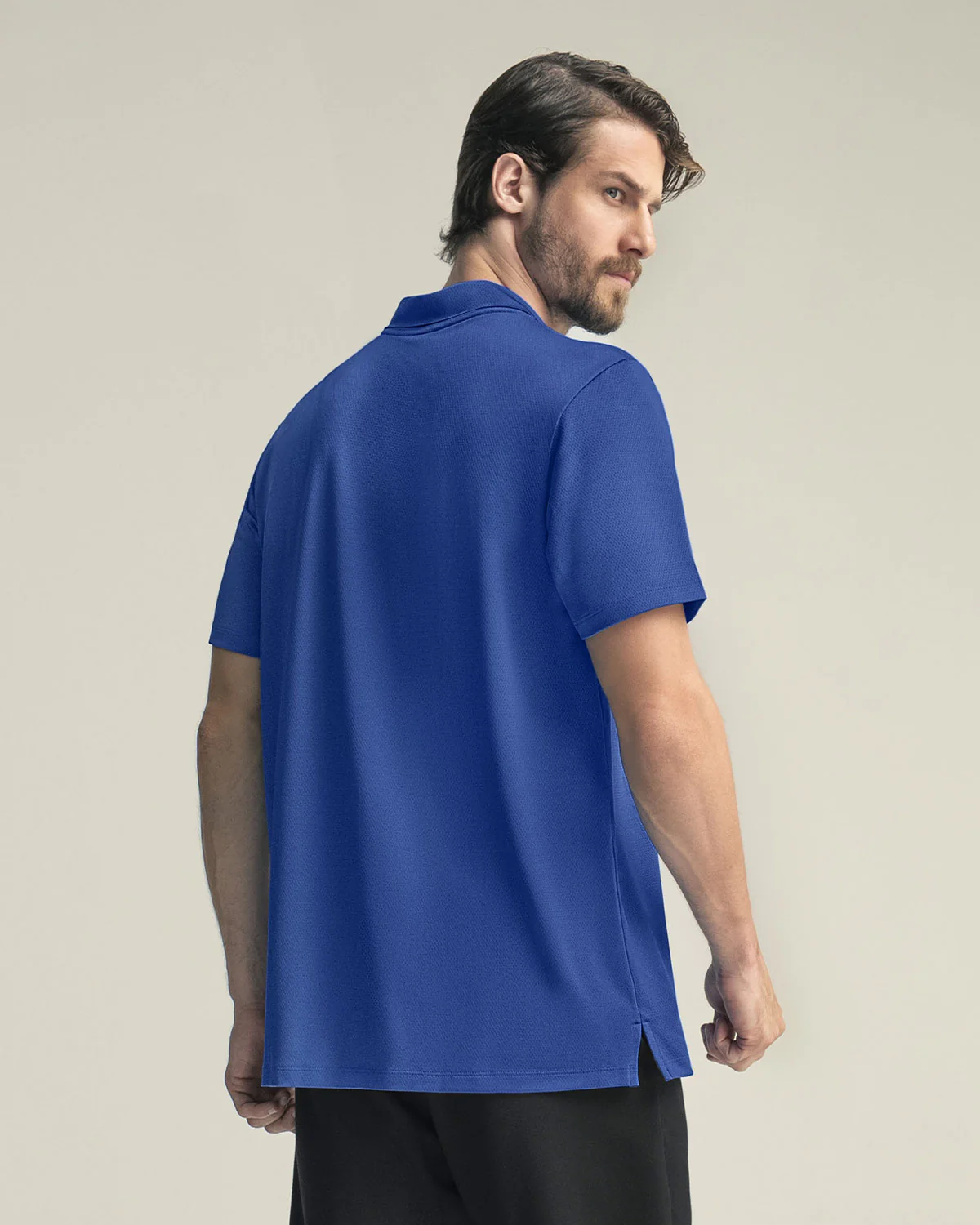 Camiseta deportiva transpirable con cuello tipo polo - Image 12