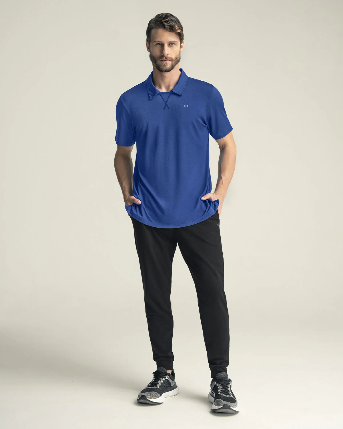 Camiseta deportiva transpirable con cuello tipo polo - Image 14