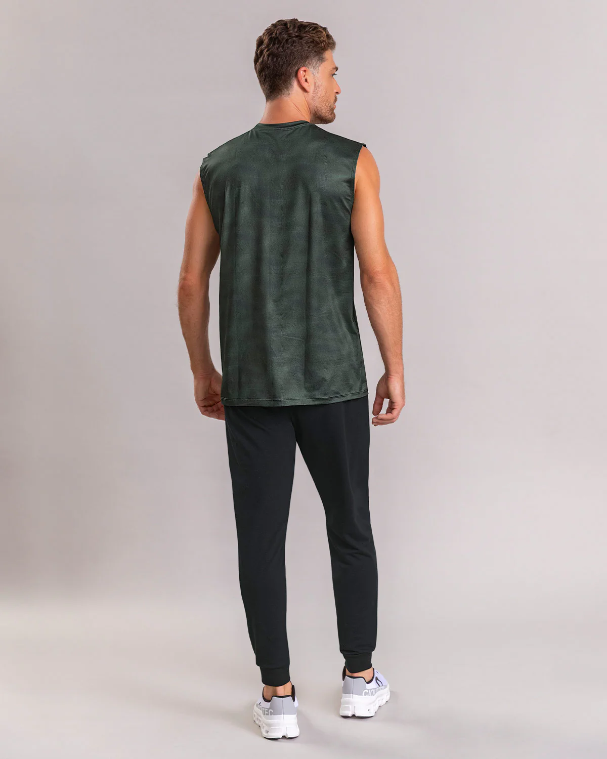 Camiseta manga sisa deportiva y de secado rápido para hombre - Image 15