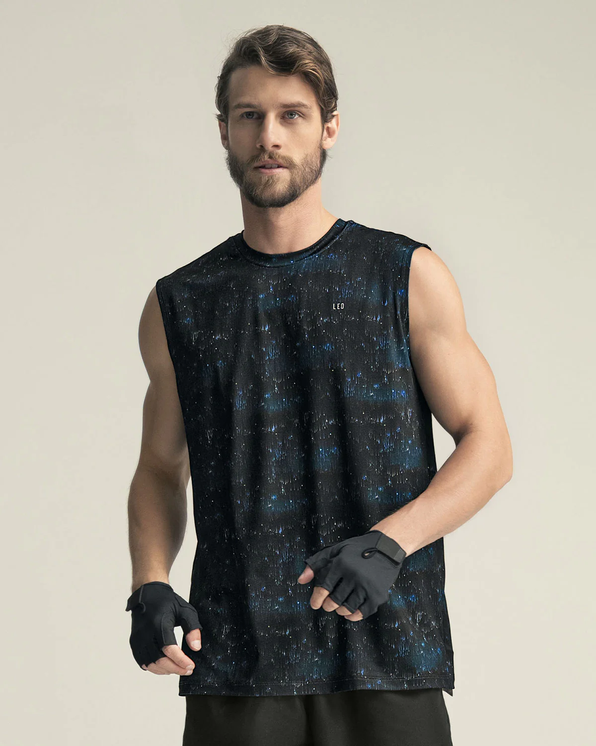 Camiseta manga sisa deportiva y de secado rápido para hombre - Image 6