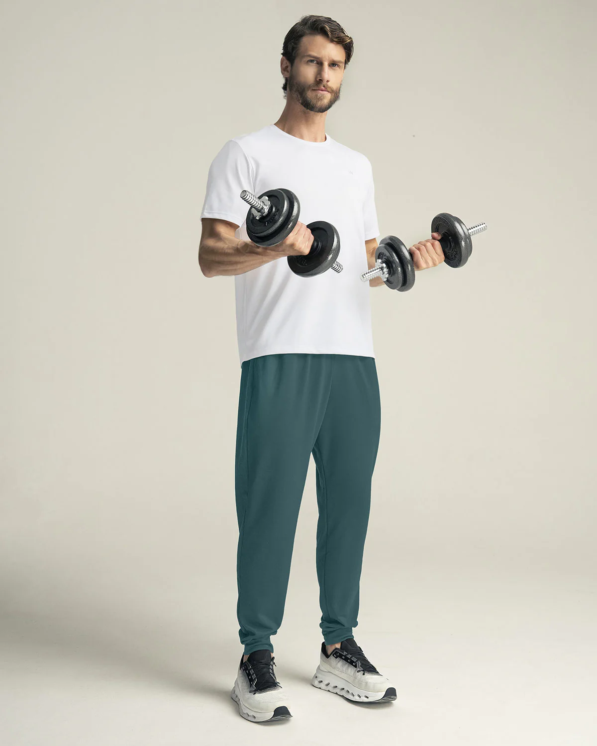 Jogger deportivo estilo sudadera con bolsillos laterales funcionales - Image 8