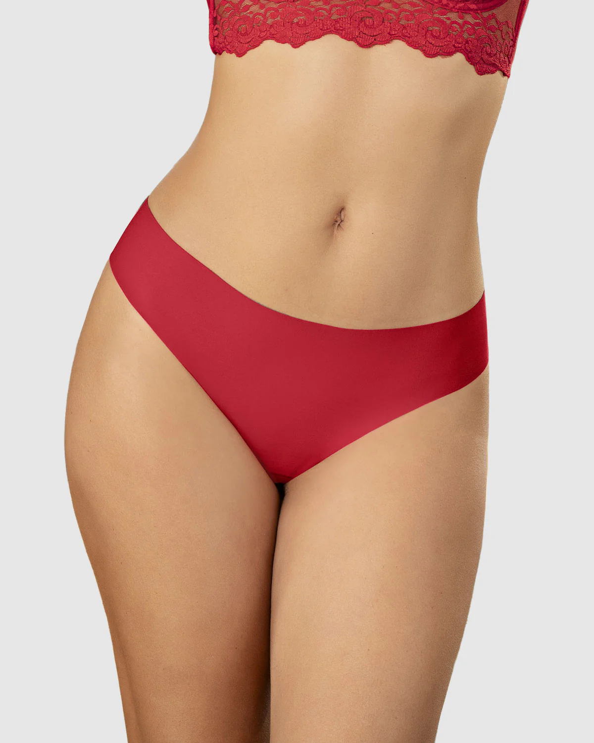 Panty brasilera invisible ultraplano sin elásticos y de pocas costuras - Image 34
