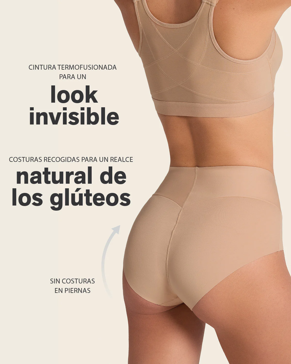 Panty hípster tiro alto de control fuerte de abdomen - Image 11