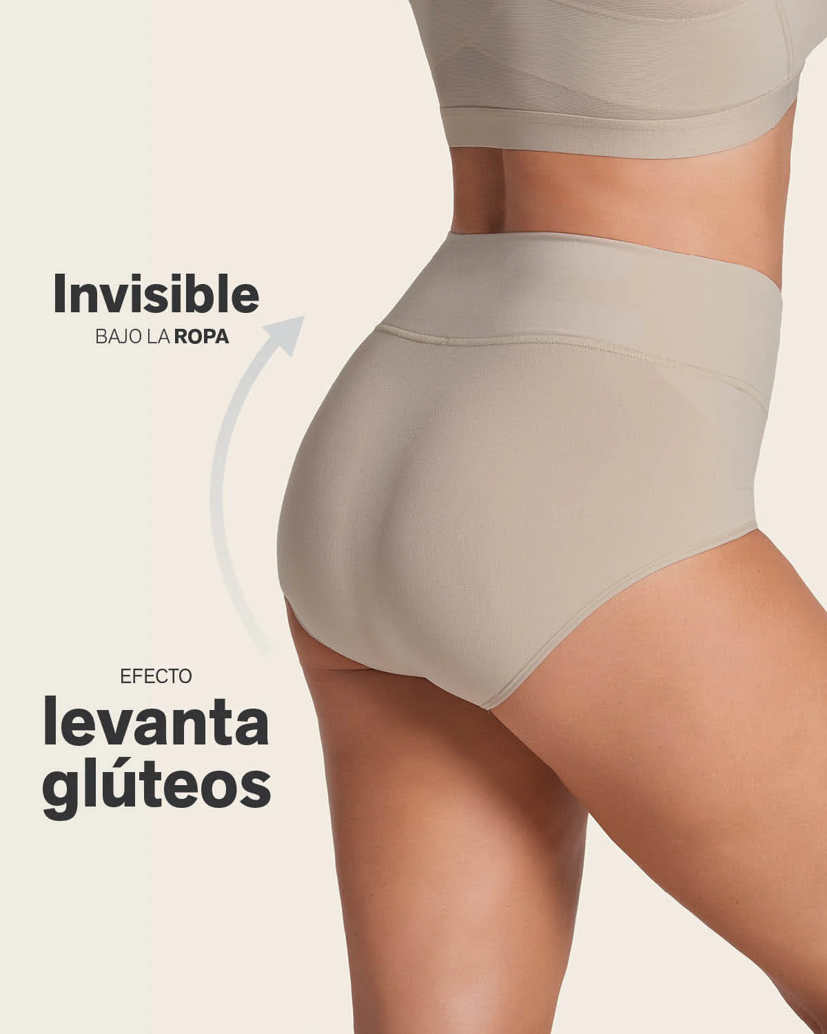 Panty faja de control moderado tiro alto en SkinFuse - Image 7