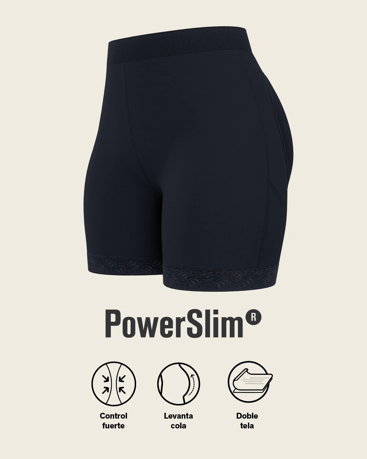 Panty faja tipo short levanta glúteos - Image 7