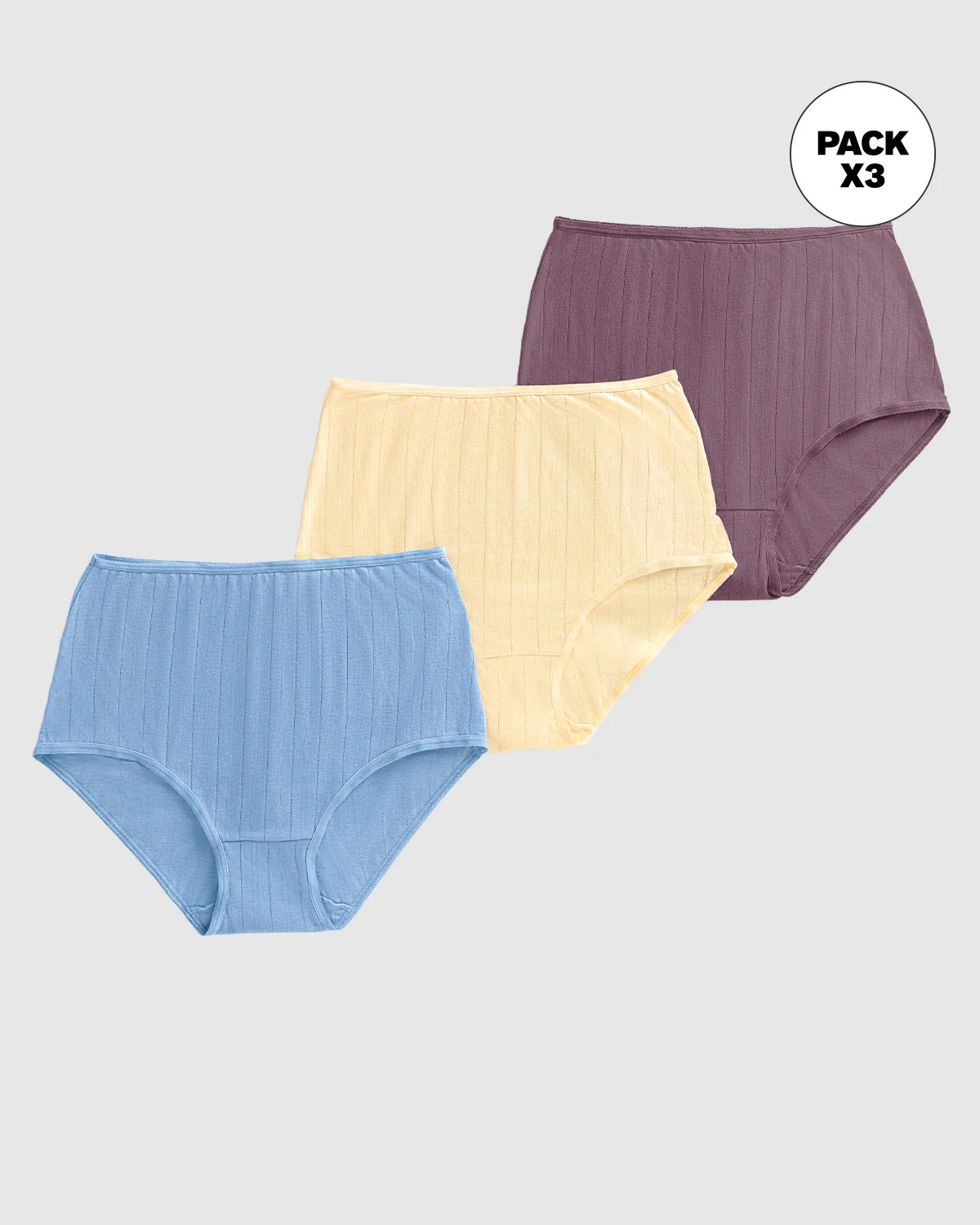 Paquete x 3 Panties Clásicos con Excelente Cubrimiento - Image 4
